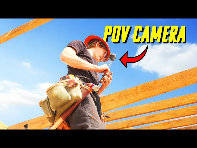 Building a HOUSE in ONE DAY || Carpenter POV