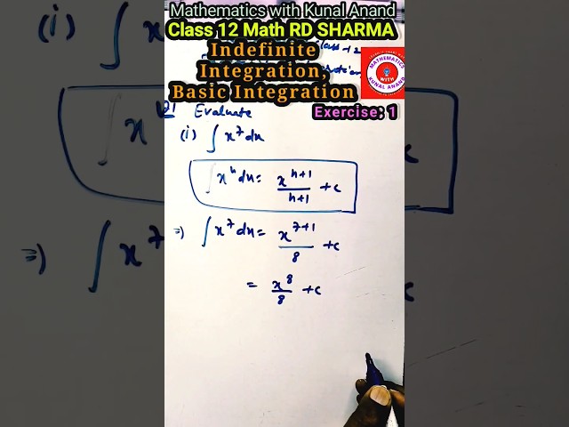 integration class 12 math | rd Sharma | basic integration | #ncert #integration #12thmaths #viral