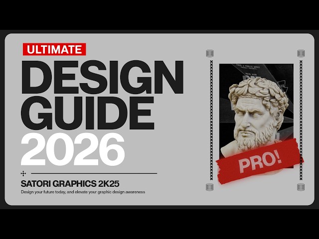The ULTIMATE Graphic Design Guide For 2026!