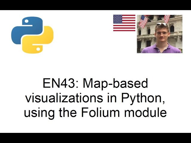 Map visualization in Python using Folium