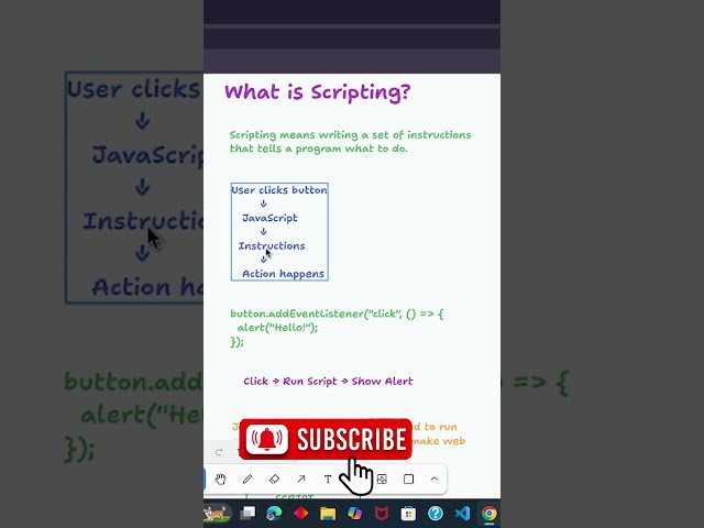 What is Scripting? | JavaScript Scripting Explained in 60 Seconds