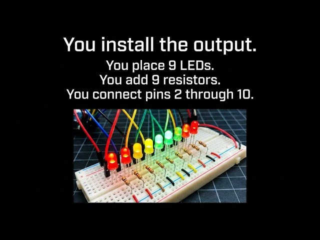 Easy Arduino Tutorial: Potentiometer-Controlled LED Bar Graph