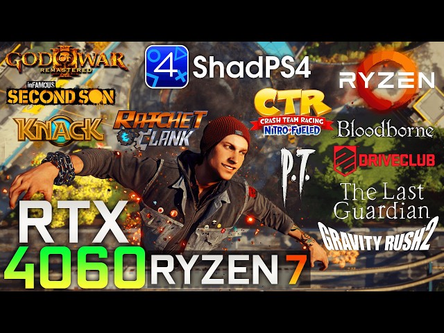 RTX 4060 | ShadPS4 Test in 10 Games | Lenovo LOQ 15