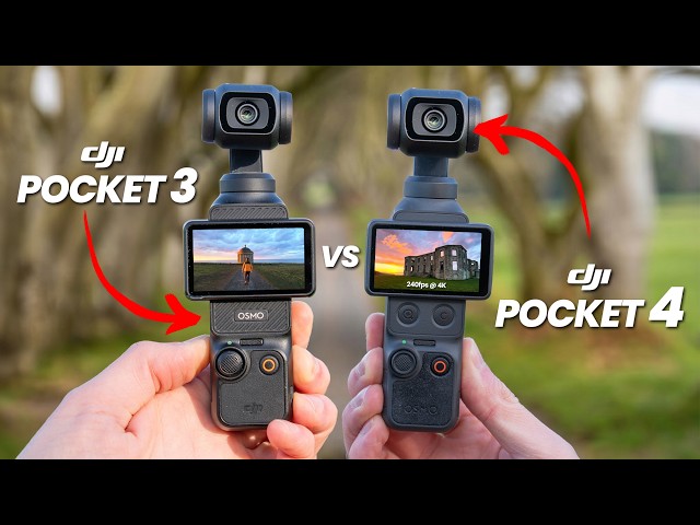 DJI POCKET 4 vs Pocket 3 | EVERYTHING NEW!