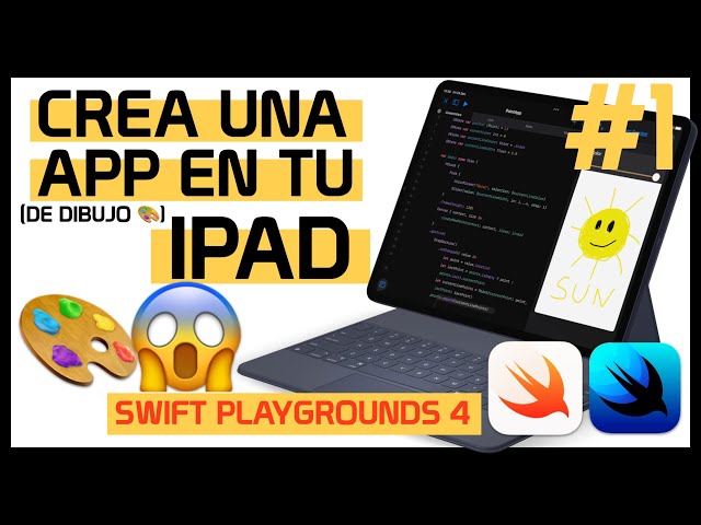 How to create an app on your iPad (Swift Playgrounds 4 + program an app on an iPad in SWIFTUI)