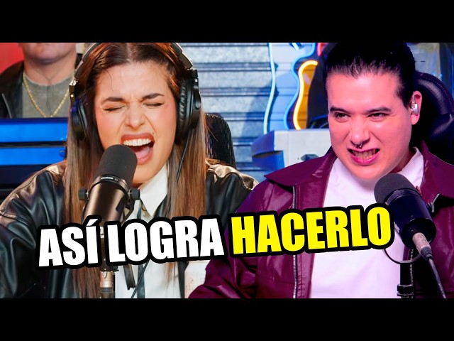 EUGE QUEVEDO - Un Poco de Ruido (Que ganas de no verte nunca mas) reaction EMA ARIAS vocal coach
