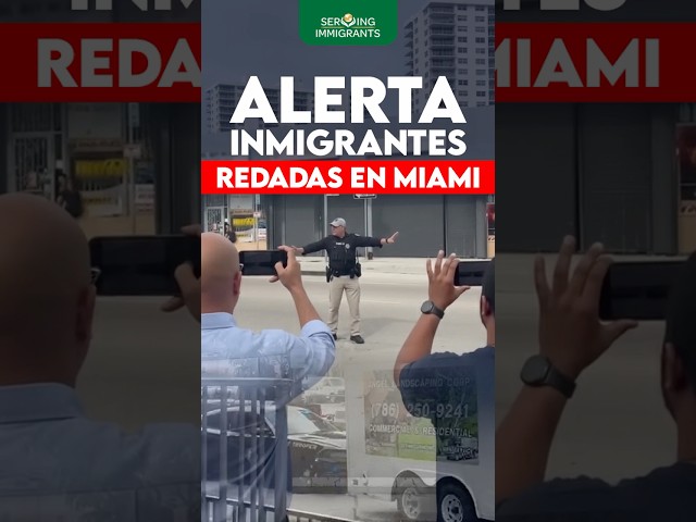 NO SALGAN fuera de Casa ¡Alerta INMIGRANTES! - Redadas de ICE en Miami