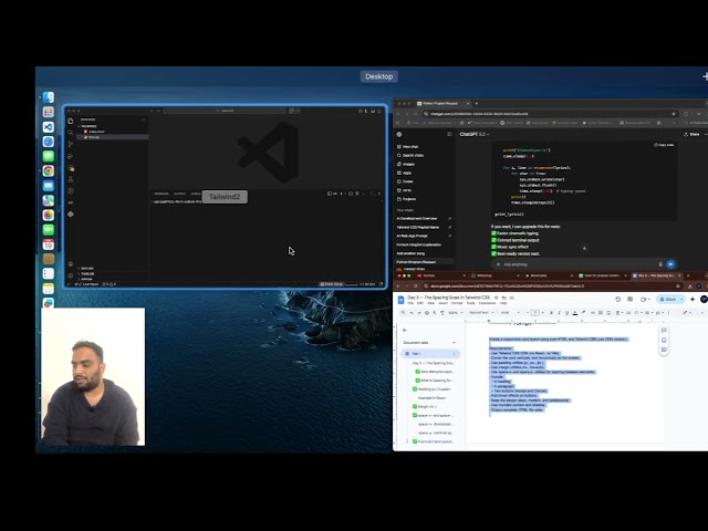 Day 3: Master The Spacing Scale in Tailwind CSS (Padding, Margin, space-x, space-y)