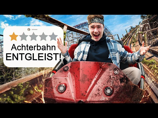 Ich teste Schlechtesten Freizeitpark Europas! 💀🎢