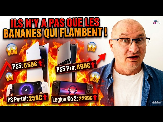 Console prices are skyrocketing like bananas!