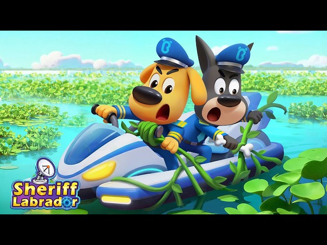 Grow-Grow Vines | 📡 Patrol Missions | Safety Rules | Kids Cartoon | Sheriff Labrador