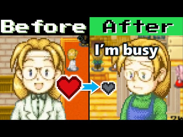 Rick Unhappy Marriage | Harvest Moon: More Friends Of Mineral Town