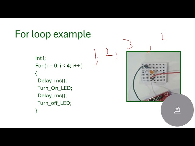 WHILE LOOP AND FOR LOOP EXAMPLE