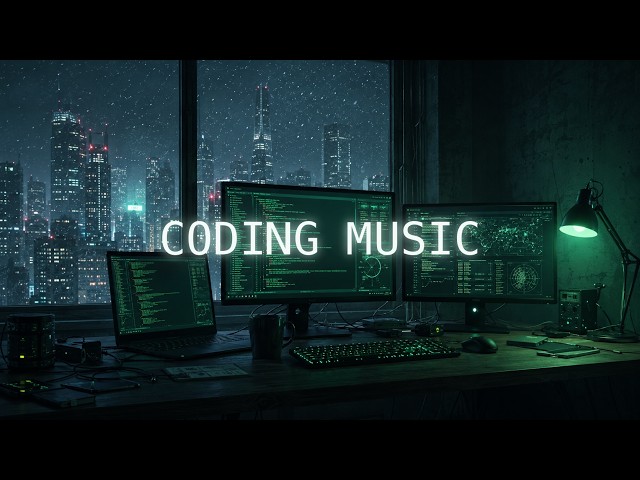 Coding Music — Laser Focus | Ambient Coding Music