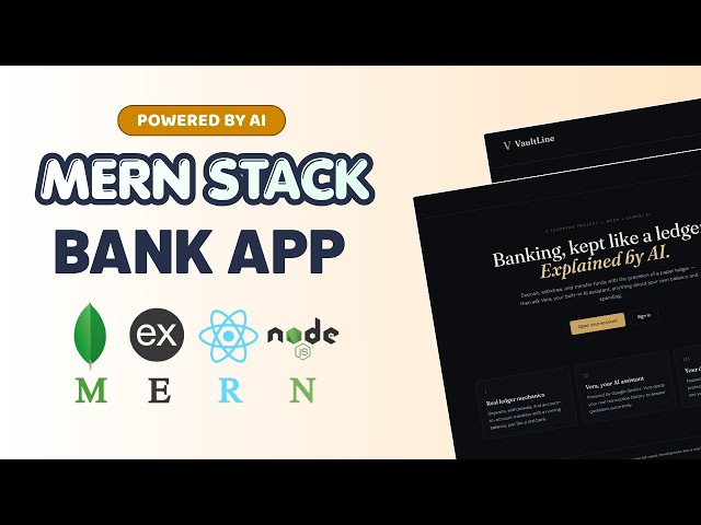 AI Bank Management System Explained in Tamil | Real World MERN Stack Project