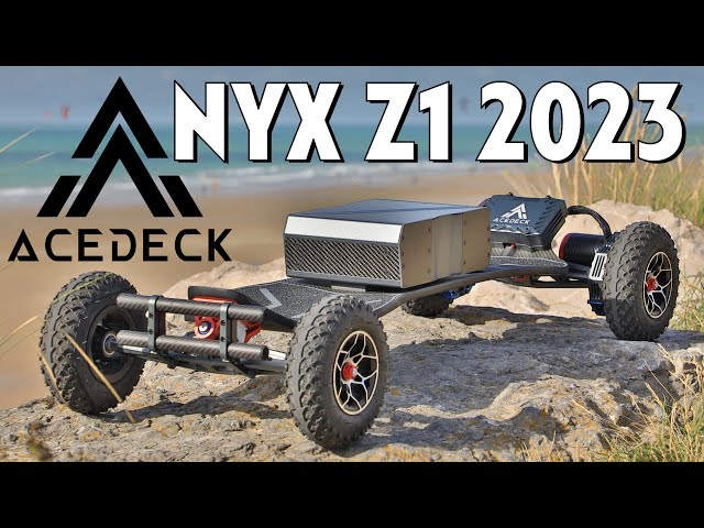Acedeck NYXZ1 Skate électrique Presentation, TOP speed, riding #esk8 #skateboarding #skateboard #pev