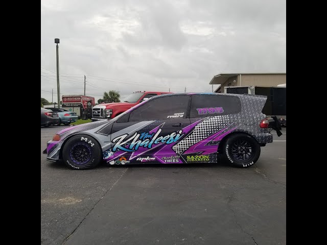 New Khaleesi SFWD 8.32 @ 177mph/ Bradenton Motorsports Park/ On Board 360/ Qualify