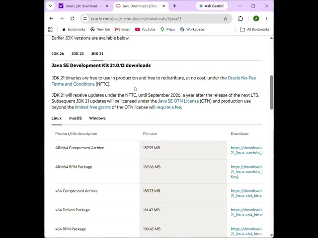 How to Install Java JDK 21 on Windows part 6