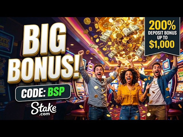 🤝 Stake Code BSP - 200% Bonus up to $1,000
