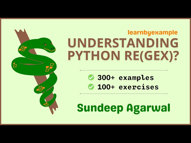 Ebook Promo: Understanding Python re(gex)?
