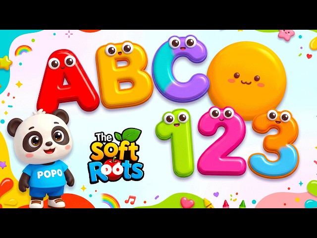 Preschool Learning activities for 3 year olds at home | Learn ABC Phonics Shapes Numbers Colors 🌈