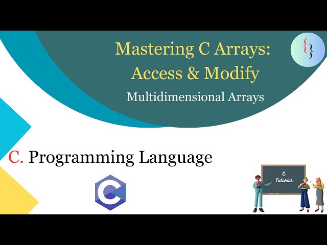 Multidimensional array in C Languages? | what is 2 dimensional array ?