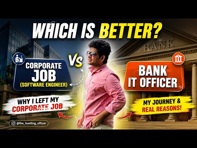 Bank IT Officer vs Software Engineer | Why I Left My Corporate Job? 🤔