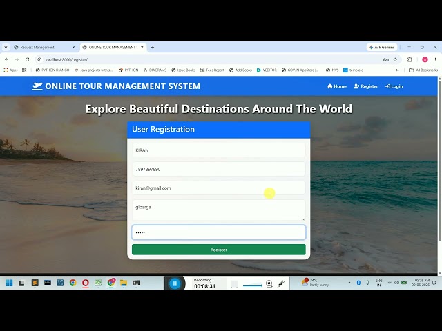 ONLINE TOURISM DACBCA