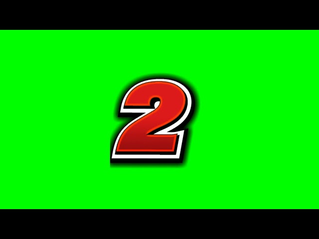 3 2 1 ¡Vamos! Imágenes en pantalla verde