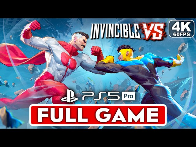INVINCIBLE VS Story Mode Gameplay Walkthrough FULL GAME [4K 60FPS PS5 PRO] - No Commentary