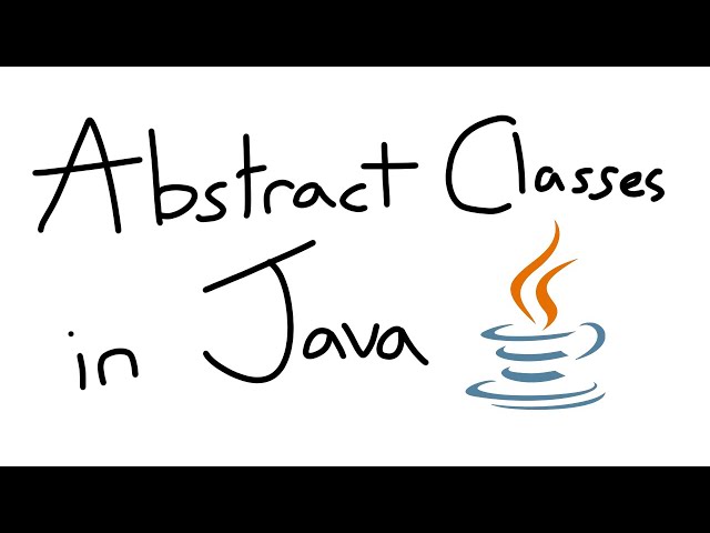 Abstract Classes in Java Tutorial
