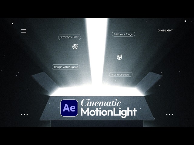 5 Cinematic 'Light' Motion Design Styles in After Effects