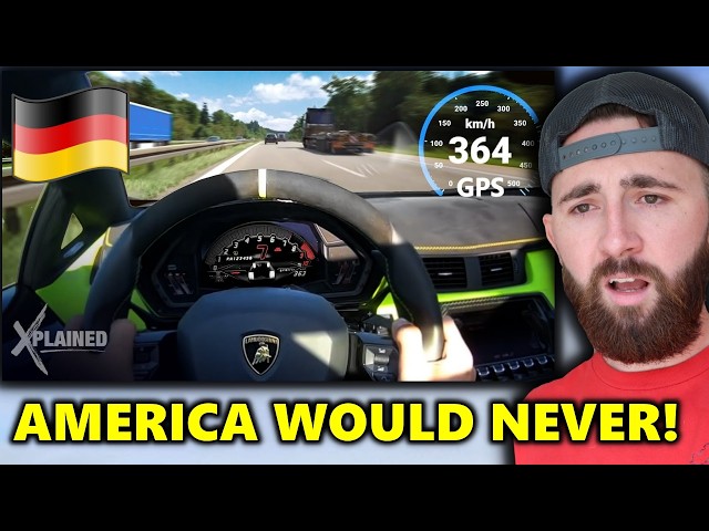When Americans Learn Why Germany's Autobahn Has No Speed Limit...