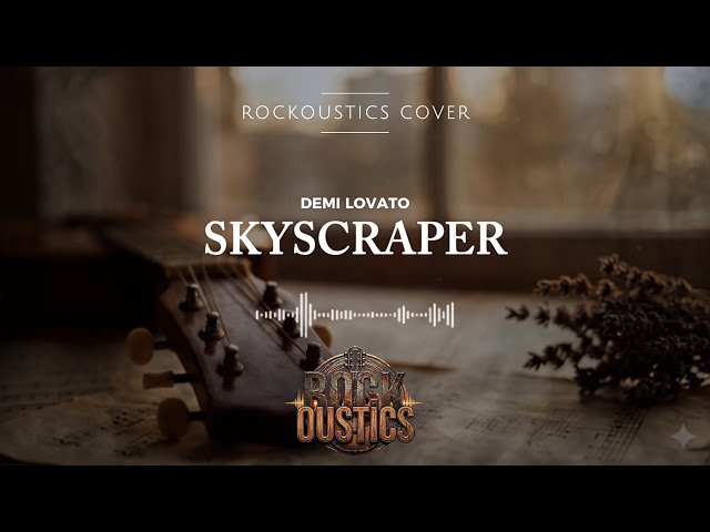 Skyscraper - Demi Lovato (Rockoustics Acoustic Rock Cover)