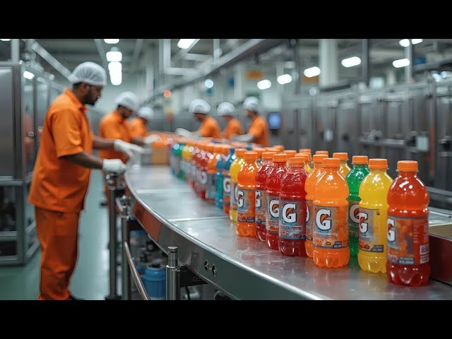 How Millions of Gatorade Bottles Are Made in the Factory!