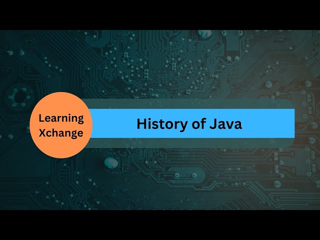 History of Java