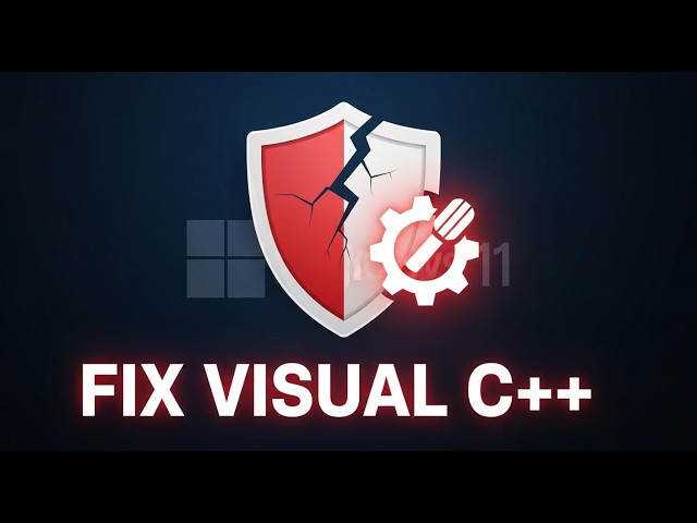 How to Fix Microsoft Visual C++ Runtime Error in Windows 11