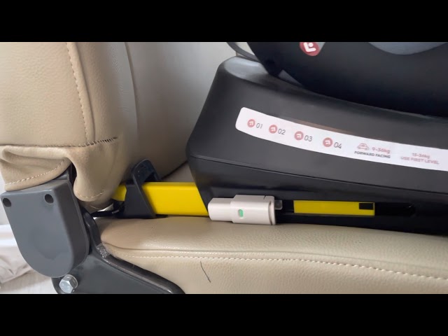 How to use ISOFIX Installation Aids & Red Clip