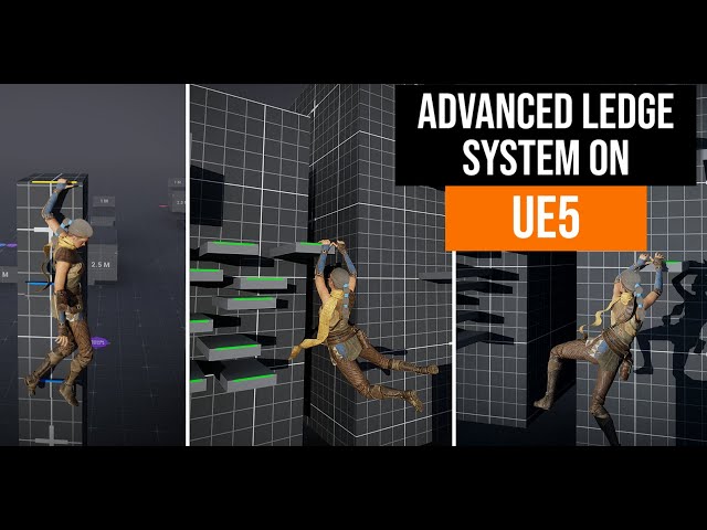 Basic Ledge Locomotion System on UE5 - Tutorial