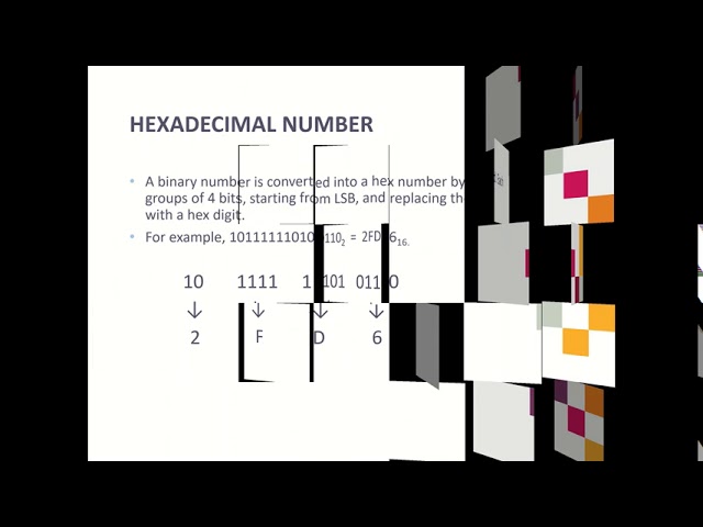 2) Conversion of Hexadecimal and Binary-Coded-Decimal (BCD)