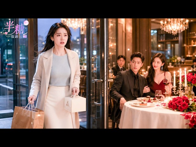 她做了3年全職太太，結婚紀念日卻撞見丈夫陪小三，還被逼淨身出戶！誰知暗戀她多年的豪門總裁回國閃婚，當眾公開她才是真正的傅太太！#中文短剧 #ChineseDrama #ShortDrama