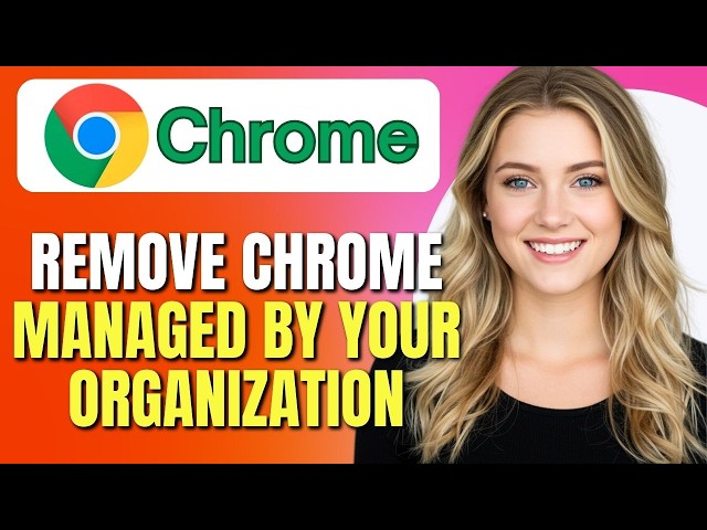 How To Fix or Remove Chrome Managed By Your Organization | Remove Chrome Managed | Easy Tutorial