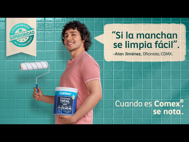 Walls like new for much longer | Vinimex® Total Ultra-Washable