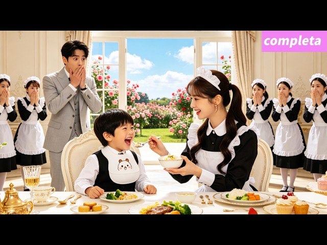 The CEO's son never eats food from strangers, except for the new nanny's—she was his mother!