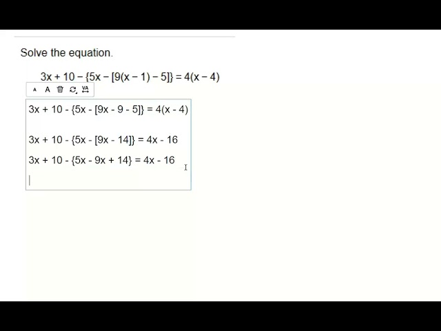 Order of Operations with Equation that is Three Parentheses Deep