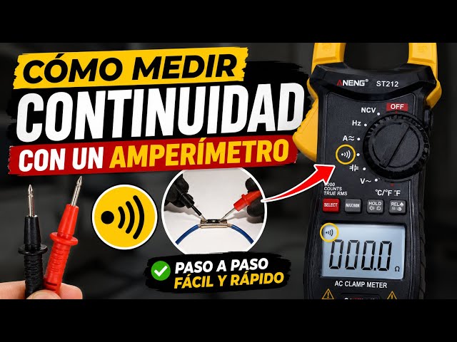 ⚡ How to Measure Continuity with a Clamp Meter | Step by Step