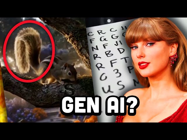 People Suspect Taylor Swift’s New Videos Are AI…