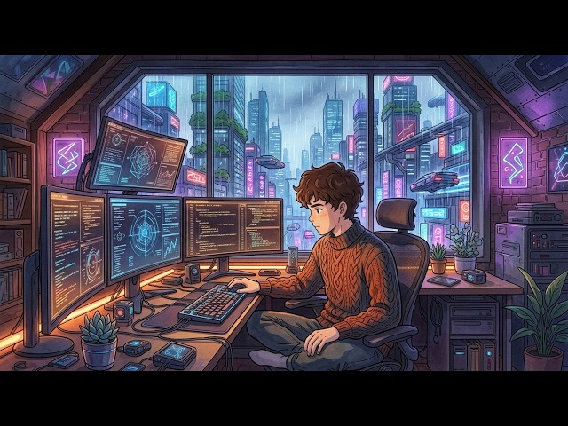 3 AM Coding Session 🌃 Lofi Beats for Programming & Deep Focus