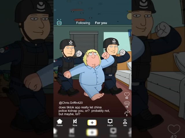 Chris downloads TikTok | #shorts #familyguy