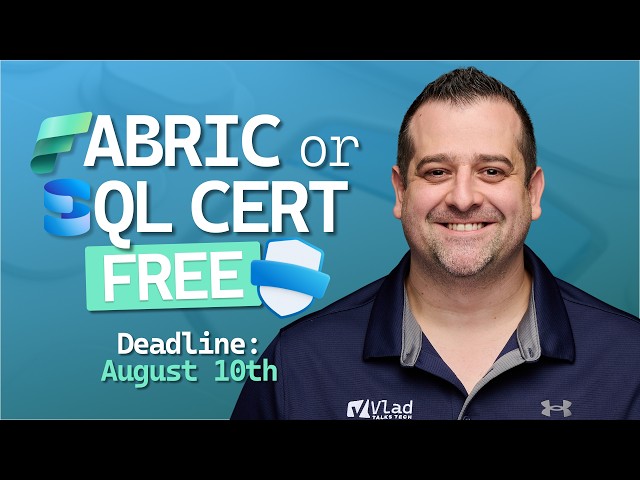Get Microsoft Fabric Certified for FREE (Fabric Data Days 2026)